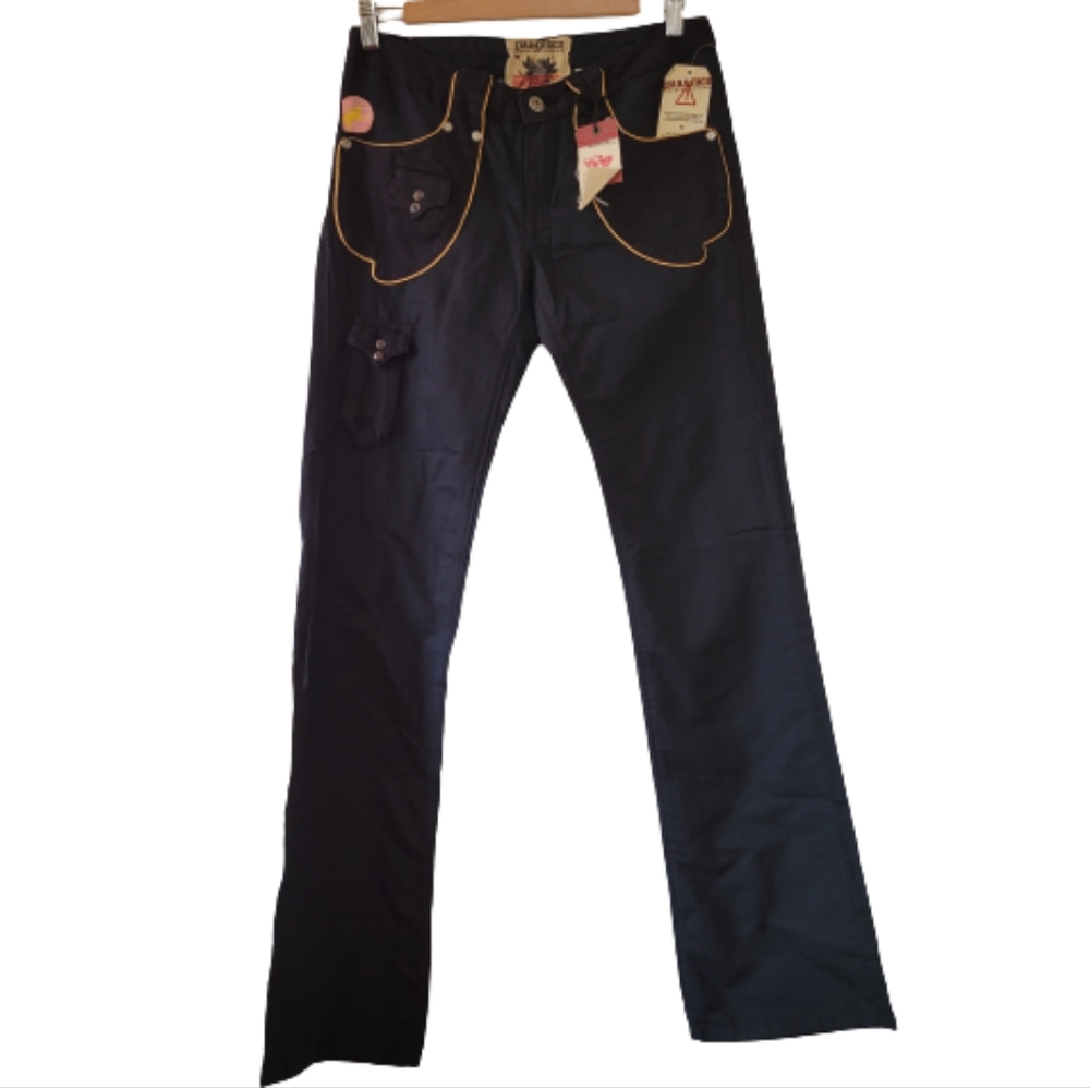 Parasuco Lightweigt Bootcut Linen Pants 28 x 34